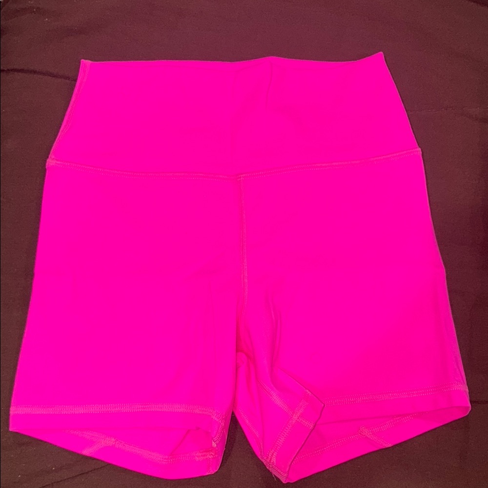 Fleo Women's Bright Pink Bike Shorts